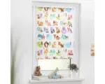 Hornbach Klemmrollo Lichtblick ohne Bohren Thermo ABC-Tafel 45x150 cm inkl. Klemmträger