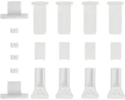 Klemmträger-Set für Lichtblick Klemmfix Plissee weiß