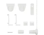 Hornbach Klemmträger-Set für Lichtblick Klemmfix Rollo weiß