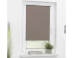 Hornbach Klemmrollo Lichtblick Thermo ohne Bohren taupe 45x150 cm inkl. Klemmträger