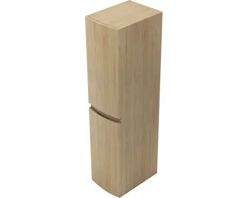 Hochschrank Baden Haus Vague 130x30x38 cm eiche