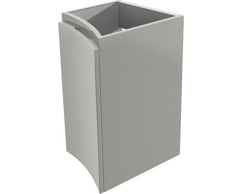Unterschrank Baden Haus Vague links 55x34x41 cm hellgrau
