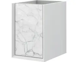 Unterschrank Baden Haus Bellagio 1 Türe 48x35x46 cm weiß