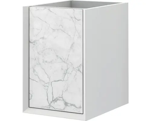 Unterschrank Baden Haus Bellagio 1 Türe 48x35x46 cm weiß