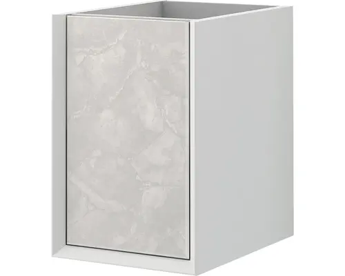 Unterschrank Baden Haus Bellagio 1 Türe 48x35x46 cm grau