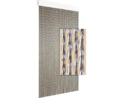 DEGOR Türvorhang Art3 schwarz 100x230 cm