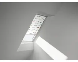VELUX Verdunkelungsrollo Kids Rennautos manuell Rahmen aluminium DKL SK06 4654S