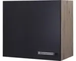 Hornbach Hängeschrank Flex Well Santo anthrazit/San Remo Eiche hell 60x55x32 cm mit Drehtür