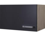 Hornbach Hängeschrank Flex Well Santo anthrazit/San Remo Eiche hell 60x32x32 cm mit Drehtür