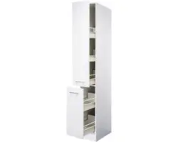 Apothekerschrank Flex Well Lucca weiß 30x200x57 cm