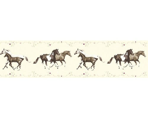 Bordüre 35838-2 Little Stars beige Pferde
