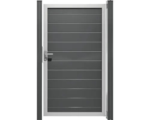 Tor Lumino 100 x 180 cm anthrazit