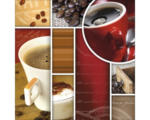 Hornbach Glasbild Red Coffee I 30x30 cm GLA300