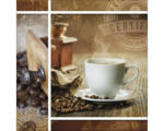 Hornbach Glasbild Coffee Impressions I 30x30 cm GLA333