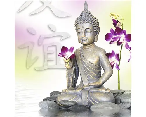 Glasbild Spirituality 20x20 cm GLA489