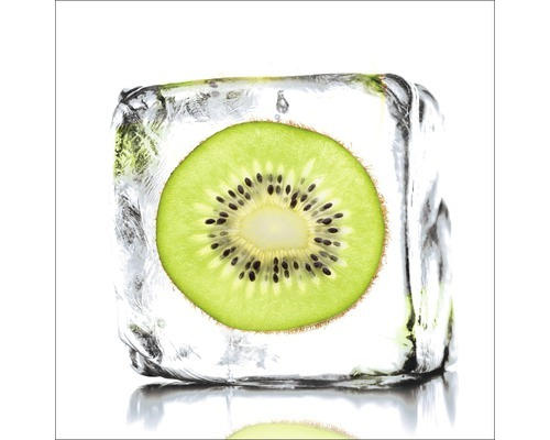 Glasbild Kiwi Sorbet 50x50 cm GLA524