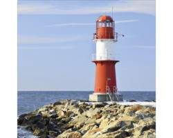 Glasbild Lighthouse I 50x50 cm GLA692