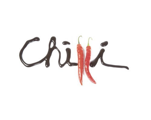 Glasbild Chilli 50x125 cm GLA702