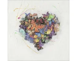 Originalbild Colourful Collection II 40x40 cm