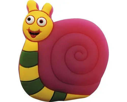 Knopf pink/gelb L 46 mm x B 50 mm x H 25 mm