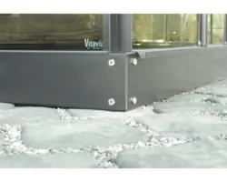 Fundament Vitavia 3800 12,5 cm anthrazit