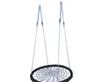Hornbach Nestschaukel Marimex 100 x 100 x 180 cm Metall Kunststoff blau