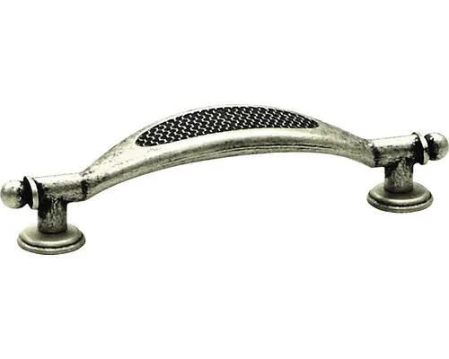 Griff verzinkt/weiß L 123 mm x B 25 mm x H 32 mm