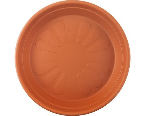 Untersetzer universal elho Green Basics Kunststoff Ø 30 H 4,4 cm terracotta