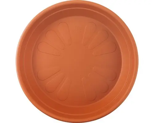 Untersetzer universal elho Green Basics Kunststoff Ø 21 H 3,1 cm terracotta
