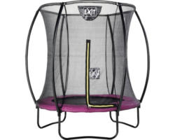 Trampolin EXIT Silhouette 183 + Netz Rosa