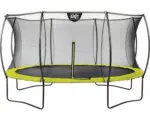 Hornbach Trampolin EXIT Silhouette 427 + Netz Lime Grün