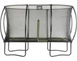 Hornbach Trampolin EXIT Silhouette eckig 244x366 cm Netz schwarz