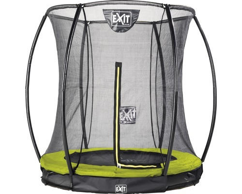 Trampolin EXIT Silhouet. Grou 183+Netz lime