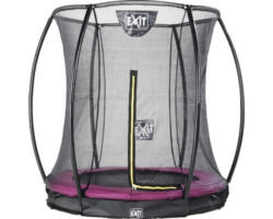 Trampolin EXIT Silhouette Ground 183 + Netz rosa