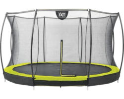 Trampolin EXIT Silhouet. Grou 366+Netz lime