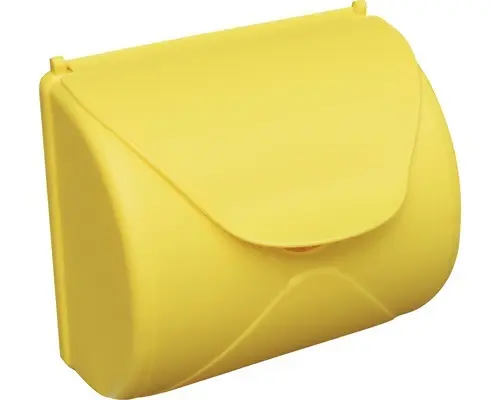 Kinderbriefkasten AKUBI 25x14x22,5 cm gelb