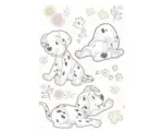 Hornbach Wandtattoo Disney Dalmatines Best of Friends 50 x 70 cm
