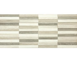 Keramik Dekorfliese Egeo Muretto 25,0x60,0 cm beige braun matt