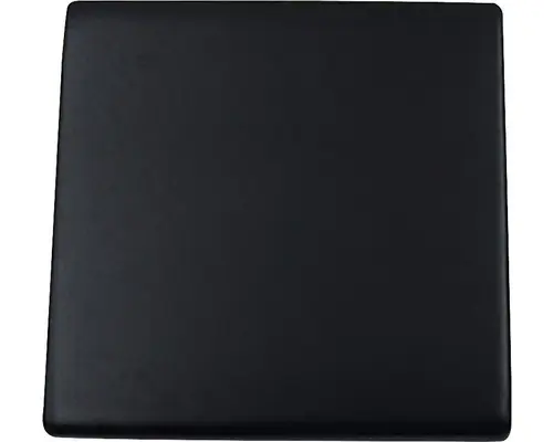 Knopf matt/schwarz L 28 mm x B 28 mm x H 25 mm