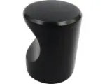Hornbach Knopf schwarz L 21 mm x B 21 mm x H 25 mm