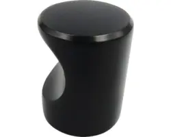 Knopf schwarz L 21 mm x B 21 mm x H 25 mm