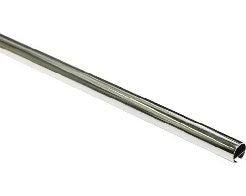 Vorhangstange mit Innenlauf I Chicago chrom 120 cm Ø 20 mm
