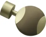 Hornbach Endstück Disc für Kira champagner Ø 19 mm 2 Stk.