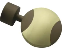 Endstück Disc für Kira cappuccino Ø 19 mm 2 Stk.