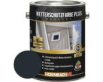 Hornbach HORNBACH Holzfarbe Wetterschutzfarbe Plus anthrazit 2,5 l