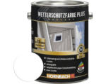 Hornbach HORNBACH Holzfarbe Wetterschutzfarbe Plus weiß 2,5 l