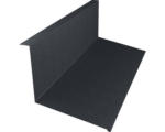Hornbach PRECIT Kappleiste Big Stone Graphitgrau RAL 7024 1000 x 110 x 73 mm