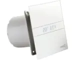 Hornbach Schachteinbauventilator CATA E100 GTH Ø 100 mit Temperatur und Luftfeuchtigkeitsanzeige