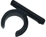 Hornbach Ring Adapter für Universalträger Memphis schwarz Ø 16 mm 2 Stk.