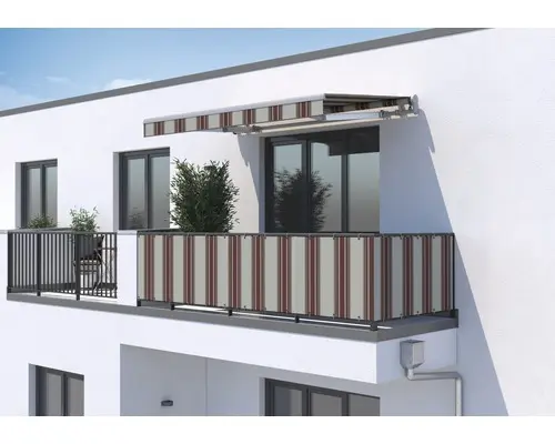 SOLUNA Balkonverkleidung H:115 cm Dessin 8783 (Meterware)